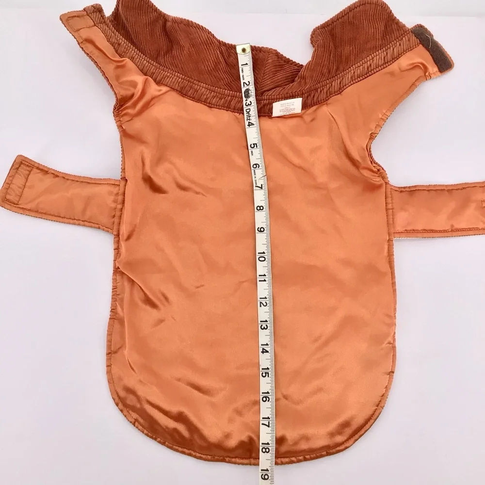 Woolrich Corduroy Dog Sweater Jacket Vest Size Large